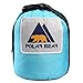 USA PolarBear Compact Outdoor Beach/Picnic Blanket Water Resistant Sand Free Oversized 7' x 9.5' Parachute Nylon Blankets For Travel,Camping,Hiking,Festival,Sports-5 Weightable Pockets