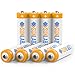 SunLabz AA Rechargeable Batteries, Ultra-Efficient NiCD, 8 Pack