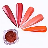 BORN PRETTY 2g Rose Gold Mirror Powder Manicure Nail Art Glitter Chrome Pigment