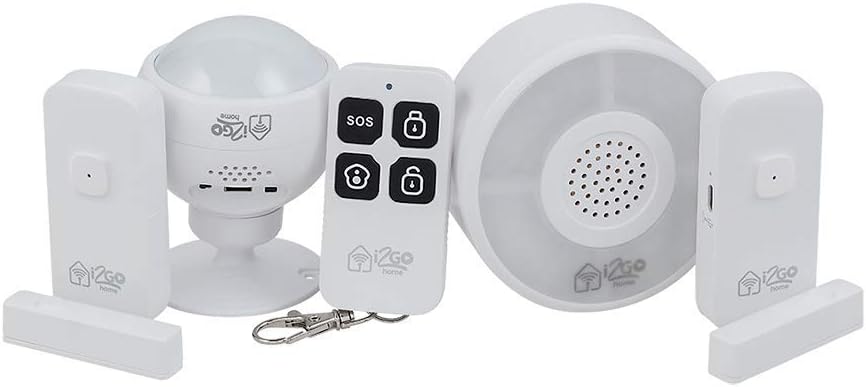 Kit De Segurança Inteligente I2go Com 1 Sensor De Movimento + 2... - Compatível Com Alexa