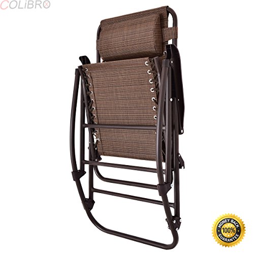 COLIBROX--Folding Rocking Chair Porch Patio Indoor Jamaica Ubuy