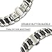TRUMiRR Band for Samsung Galaxy Watch 42mm / Active 2 40mm 44mm / Gear Sport, 20mm Ceramic & Stainless Steel Watchband Quick Release Strap Bracelet for Garmin Vivoactive 3, TicWatch E