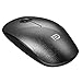 FD Wireless Mouse(Battery Included), V8 2.4G Ultrathin Silent Travel Mouse with Nano Receiver 1500 DPI Precise Control for Notebook Computer PC Laptop MacBook and Chromebook (Black)