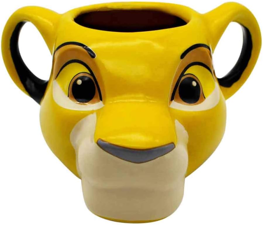 Caneca Rei Leão Simba 3D