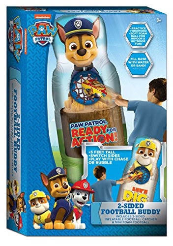 Paw Patrol Toys for Kids; 5 Ft Tall Inflatable Football Catcher; Kids Sport Toys