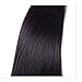 DFX Hair 8~30 inches Silky Straight Human Hair Bundles Virgin Brazilian Hair 8A Natural Black Color Weaving Pack of Three 100g/bundle (18 20 22)