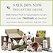 Tree to Tub Lavender Dry Hair Shampoo for Sensitive Scalp - Gentle Hydrating Dry Scalp Shampoo for Women & Men, Moisturizing Sulfate Free Shampoo w/Organic Argan Oil, Chamomile, All Natural Aloe Vera