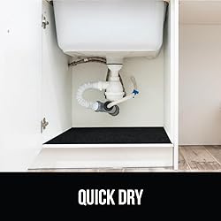 Gorilla Grip LeakGuard Non-Adhesive Under Sink Mat