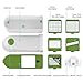 LOVKITCHEN Vegetable Chopper Dicer Slicer Cutter Manual/Vegetable Grater with 11 Interchangeable Blades - Multi-functional Adjustable Vegetable & Fruit Chopper Dicer with Storage Container