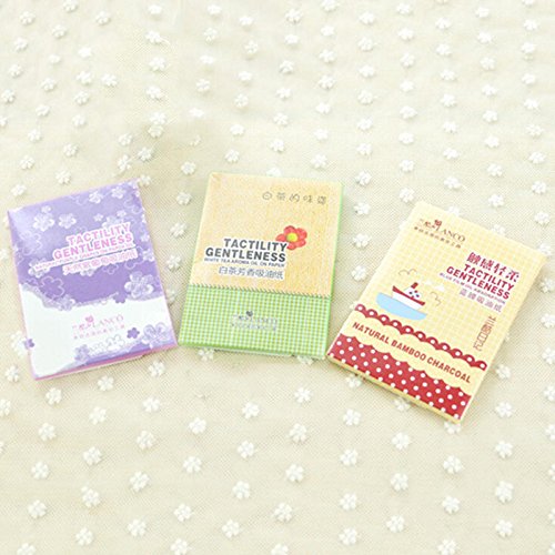 1 Pack Powerful Makeup Facial Oil Control Tissue Oil Absorbing Blotting Paper ONIC