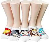 Super Hero Women's Loafer Socks 6pairs(6color)=1pack Made in Korea