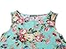 Veranee Women's Sleeveless Swing Tunic Summer Floral Flare Tank Top X-Large 6-2