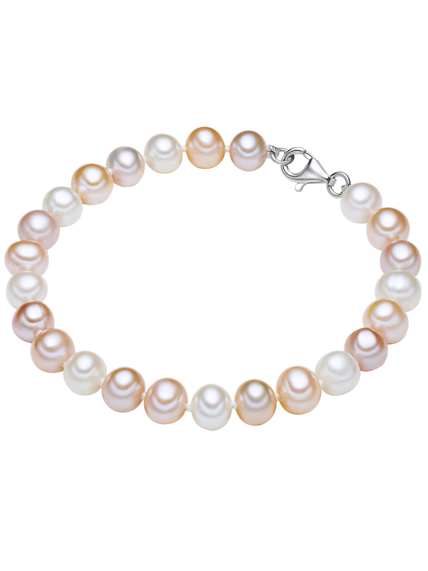 Valero Pearls Female 925/- Sterling Silver Pearl Bracelet