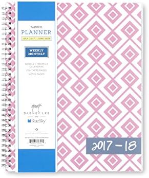 Dabney Lee for Blue Sky Lucy 8.5" x 11" Weekly/Monthly Planner, Jul 2017 - Jun 2018