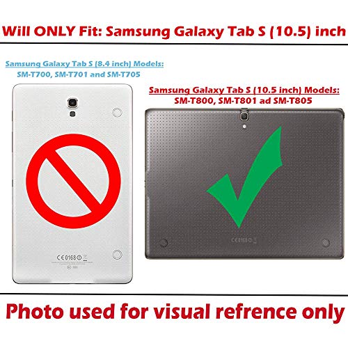 OmniRepairs Charging Dock USB Port Flex Cable Replacement with SD Card Reader Compatible for Samsung Galaxy Tab S (10.5 inch) Model (T800, T801, T805, T807) with Repair Toolkit