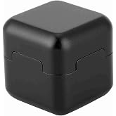 Beufee Pool Chalk Holder, Magnet Aluminum Portable Mini Cue Tip Chalk Holder Carrier Case for Pool Billiards Cue Accessory