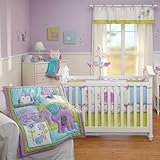 Dreamland 5 Piece Baby Crib Bedding Set with Bumper by Nojo