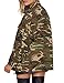ASMAX HaoDuoYi Womens Casual Camo Lightweight Zipper Outwear Jacket