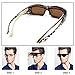 Ringsky Fit Over Glasses Sunglasses Polarized Lenses Men Women/Wear Over Prescription Glasses Outdoor Sports Sunglasses UV400 (Leopard Print)