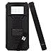 Solar Charger,Bienna [Waterproof] Portable Dual USB 15000mAh Solar Panel Power Bank External Backup Battery Pack with 8 LED Flashlights for iPhone Android Cell Phone iPad Tablet and Emergency Outdoor