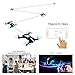 IDEA6 RC Drones Quadcopters with Camera Wifi 720P HD FPV for Selfie Live Video,4CH 2.4Ghz 6 Axis LED RTF,Altitude Hold,Headless Mode,3D Flip,One key to return,Track Flying,Gravity Sensor,Bonus Battery