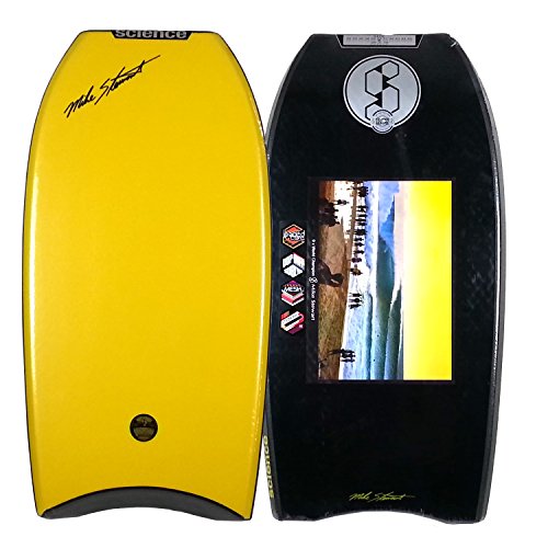 Mike Stewart Science Style Loaded PP CT 40 2016 Bodyboard - Yellow deck, Blac...