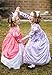 Little Adventures Classic Rapunzel Princess Dress Up Costume (Large Age 5-7) - Machine Washable Child Pretend Play and Party Dress with No Glitter