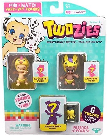 Twozies Season 1 Toy Figure (6 Pack) Style 16