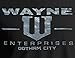 Wayne Enterprises T-Shirt - Vintage Metallic Silver Print