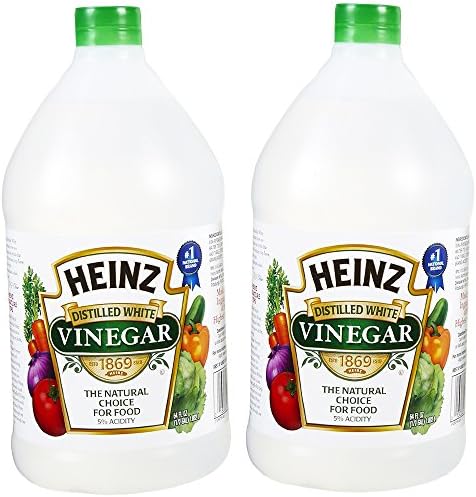 La's Totally Awesome White Vinegar -- 1 Gallon Total, Distilled White Vinegar (2 64 Oz Jugs, For Cooking and Cleaning) (White Vinegar)