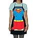 ICUP DC Comics - Supergirl Be The Character Adult Size 100% Cotton Adjustable Black Apron
