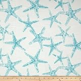 Premier Prints Sea Friends Slub Blue Fabric