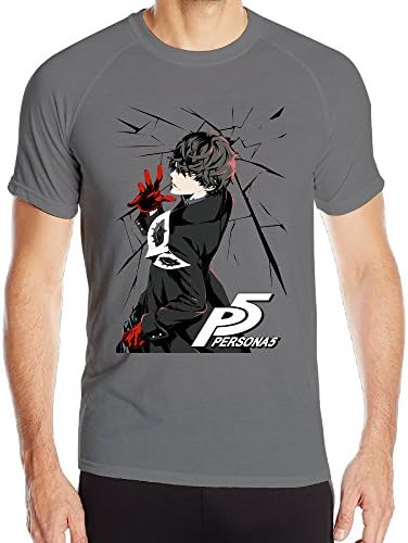 Printed Persona 5 North America In 2016 Mens Quick Dry Running Shirts