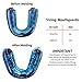 Shock Doctor Mouth Guard Sports, Hockey, Lacrosse, Baseball, Wrestling Moutguard, Gel Max Heavy Duty Protection & Custom Fit, Football Mouth Guard with Strap, Adult & Youth Mouthguard