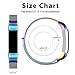 Vancle For Fitbit Alta HR Band/Alta Band, Fitbit Alta Accessories Replacement bands Metal Wristband Band Strap with Magnetic Closure Clasp for Fitbit Alta HR/Fitbit Alta(Colorful, Large)