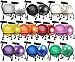 Isokinetics Inc. Brand Adjustable Fitness Ball Chair - Metal Frame - 2 Frame Finishes - Exclusive: 60mm (2.5