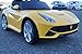 2015 New Licensed Ferrari F12 Berlinetta Kids Boy Girl Ride on Power Wheels Battery Toy Car,Remote control,Lights,Music-Yellow