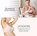 Mamaway Second Skin Seamless Maternity & Nursing Bra, Postpartum Breastfeeding Clip Bra, Postnatal Underwear (Large, Black)