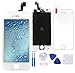 Coobetter LCD Screen Replacement for iPhone 5S Display Touch Screen Digitizer with Free Tools and 1 Glass Screen Protector ( iPhone 5S White )