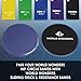 Hip Resistance Bands by World Wonders | 80 Day Obsession Loop Bands for Mobility, Stretching and Warmups | Workouts for Abductors, Legs and Booty Exercises | Set of 2 w/Carry Bag for Men/Women