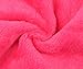 Sinland Microfiber Makeup Remover Cloth Reusable and Washable Makeup Remover Towels Face Cloths Facial Cleaning Towels Fast Drying Washcloth 9.8Inchx9.8Inch 4 Pack Dark Pink