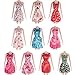 Lots 50 Pcs Doll accessories Set:10 Pcs Princess Dress/20 Pair Shoes/20 Pcs hangers For Barbie Doll