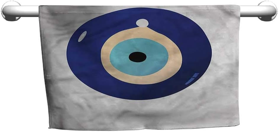 alisoso Evil Eye，Kitchen Towels Ottoman Culture Inspired W 28" x L 14" Gym Towels for Women