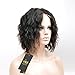 VRZ Glueless Short Bob Wigs Human Hair Lace Front Wigs Brazilian Virgin Human Hair 13x6 Lace Front Bob Wigs for Black Women Pre Plucked with Baby Hair Short Wavy Bob Wigs Natural Color (8 Inch)