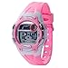 Hiwatch Kids Digital Watches Waterproof Led Sport Watches with Alarm for Boys and Girls, Pink