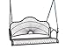 International Caravan Iron Bronze Hanging Porch Swing