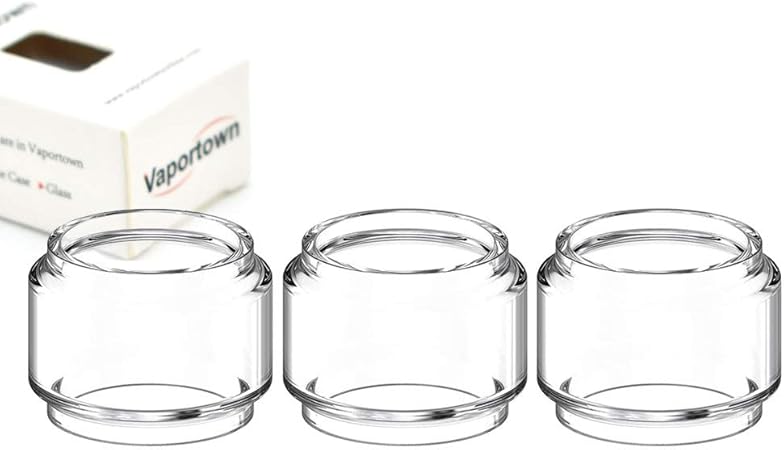 Vaportown 3x Spare Bubble Glass Tube For Horizon Falcon King Tank Transparent Fatboy Replacement Bulb Tank For Horizontech Falcon Pen Kit Amazon Co Uk Health Personal Care