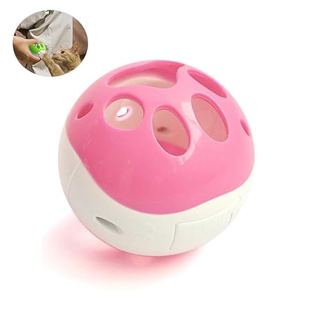 FOONEE Pelotas de Jingle para Gato, Bola Luminosa de Juguete para ...