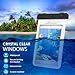 MoKo Universal Waterproof Case, Dry Bag Pouch for iPad Mini 2019/4/3/2, Samsung Tab 5/4/3, Galaxy Note 8, Tab S2/Tab E/Tab A 8.0, LG G Pad III 8.0, Google Nexus 7(FHD) & More Up to 8.3