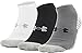 Under Armour Youth Heatgear Tech No Show Socks, 3-Pairs